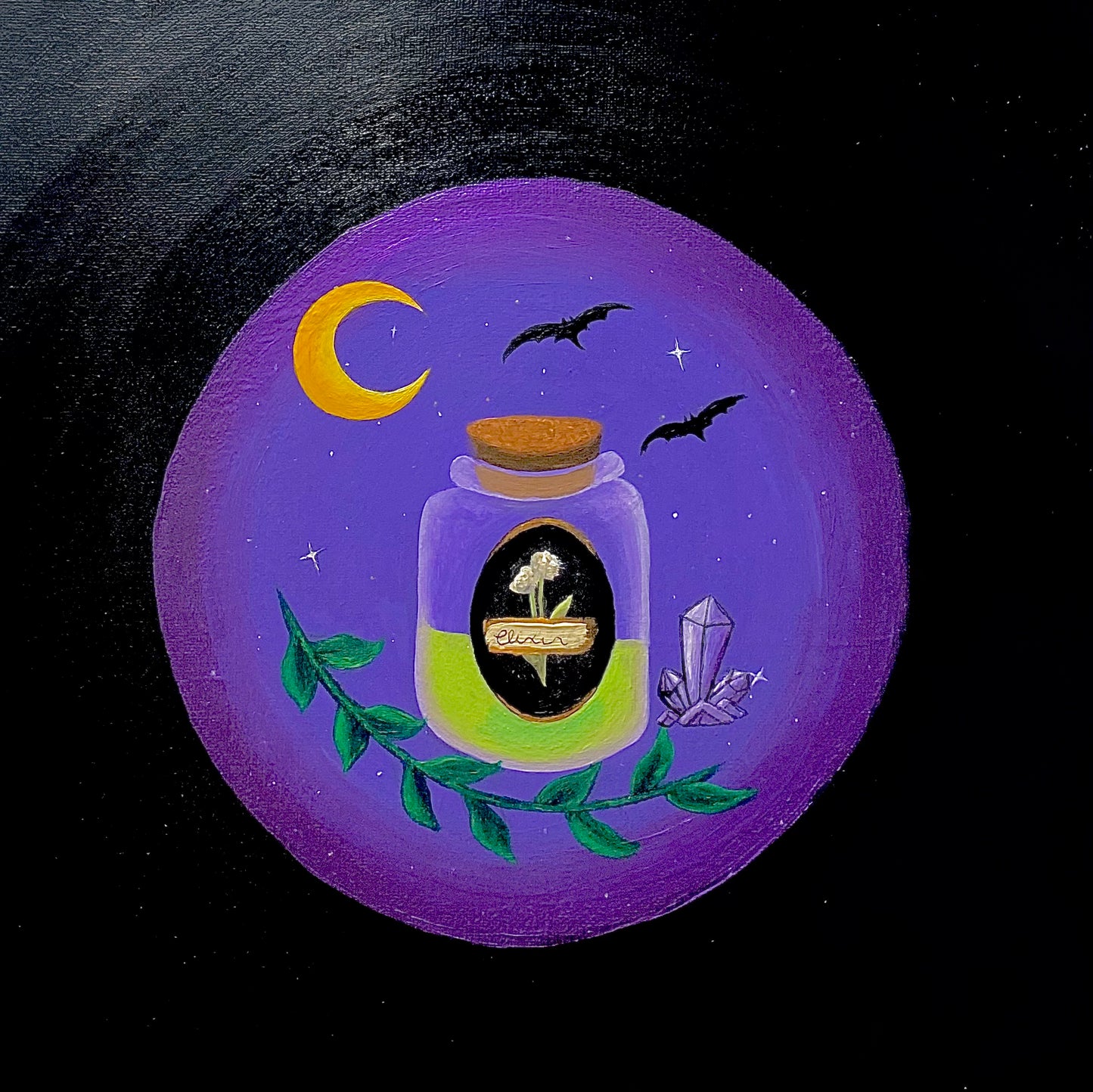 Elixir of the Night - Original 12x12