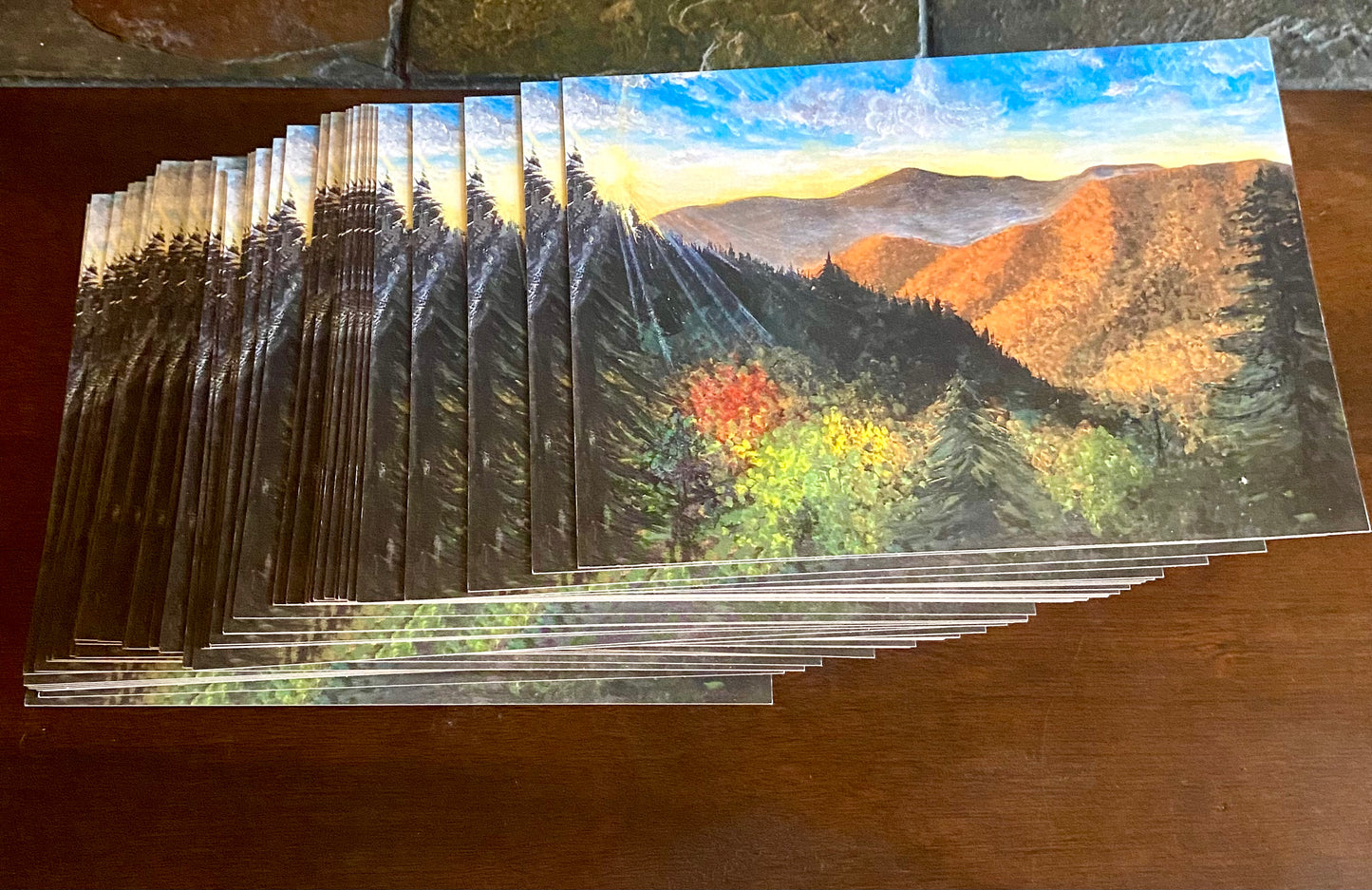 Tennessee in October Postcard