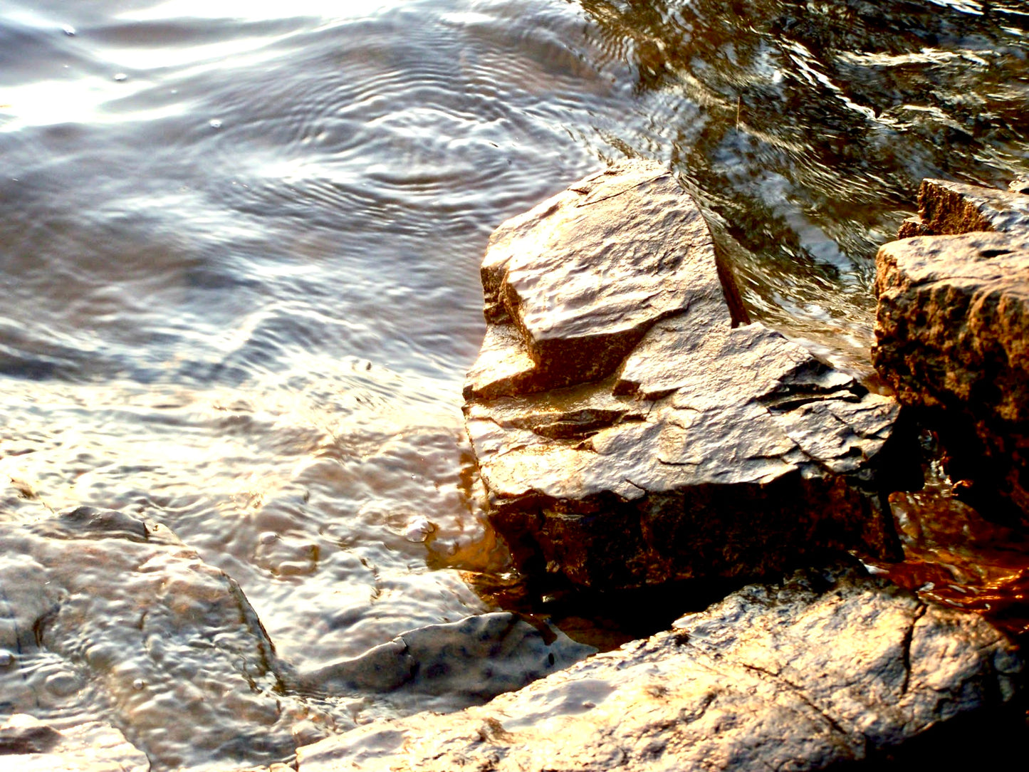 Heart Rock in Norris Lake
