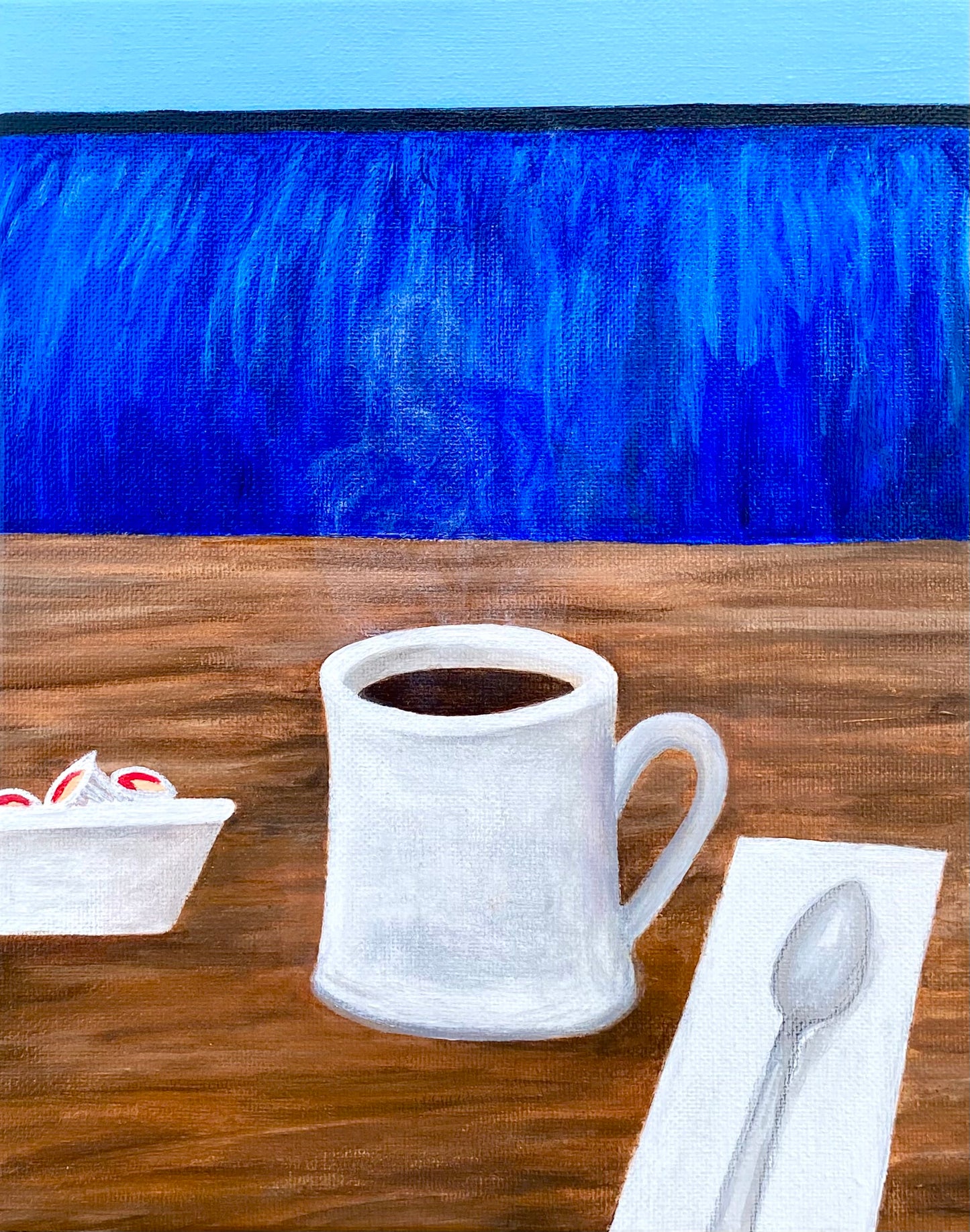 Cafe Coffee - Original 8x10