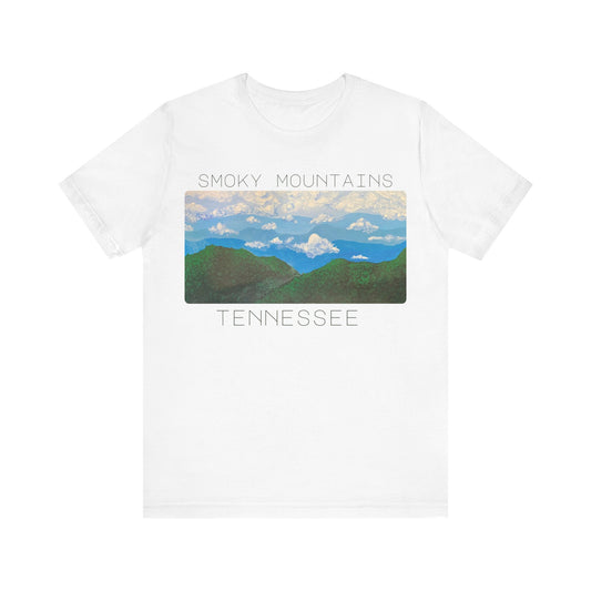 White Smoky Mountains Tee - Shirt for Nature Lovers