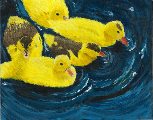 Learning to Swim - Print