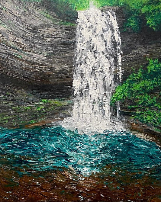 Cloudland Canyon Falls GA Original 16 x 20