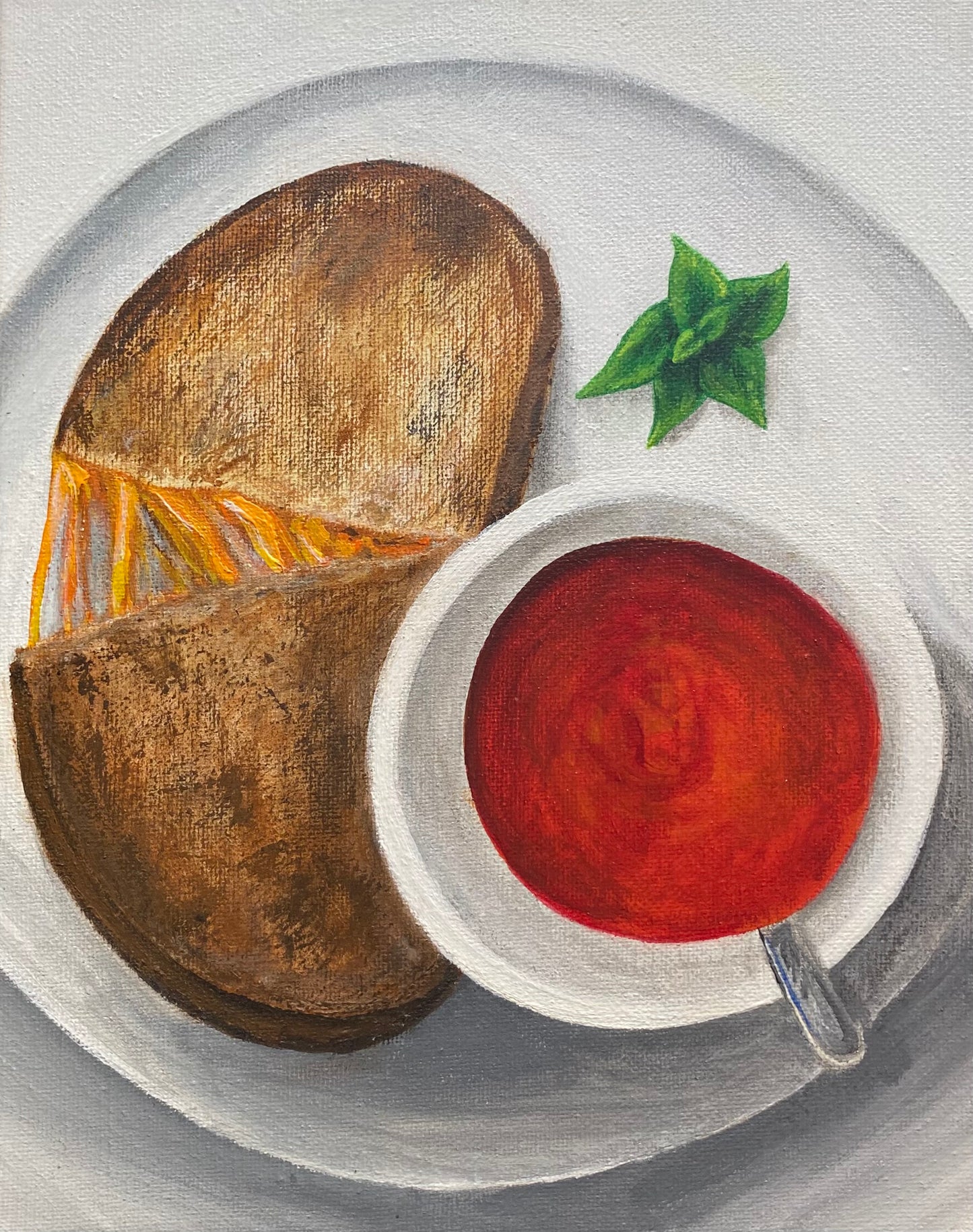 Grilled Cheese + Tomato Soup - Print