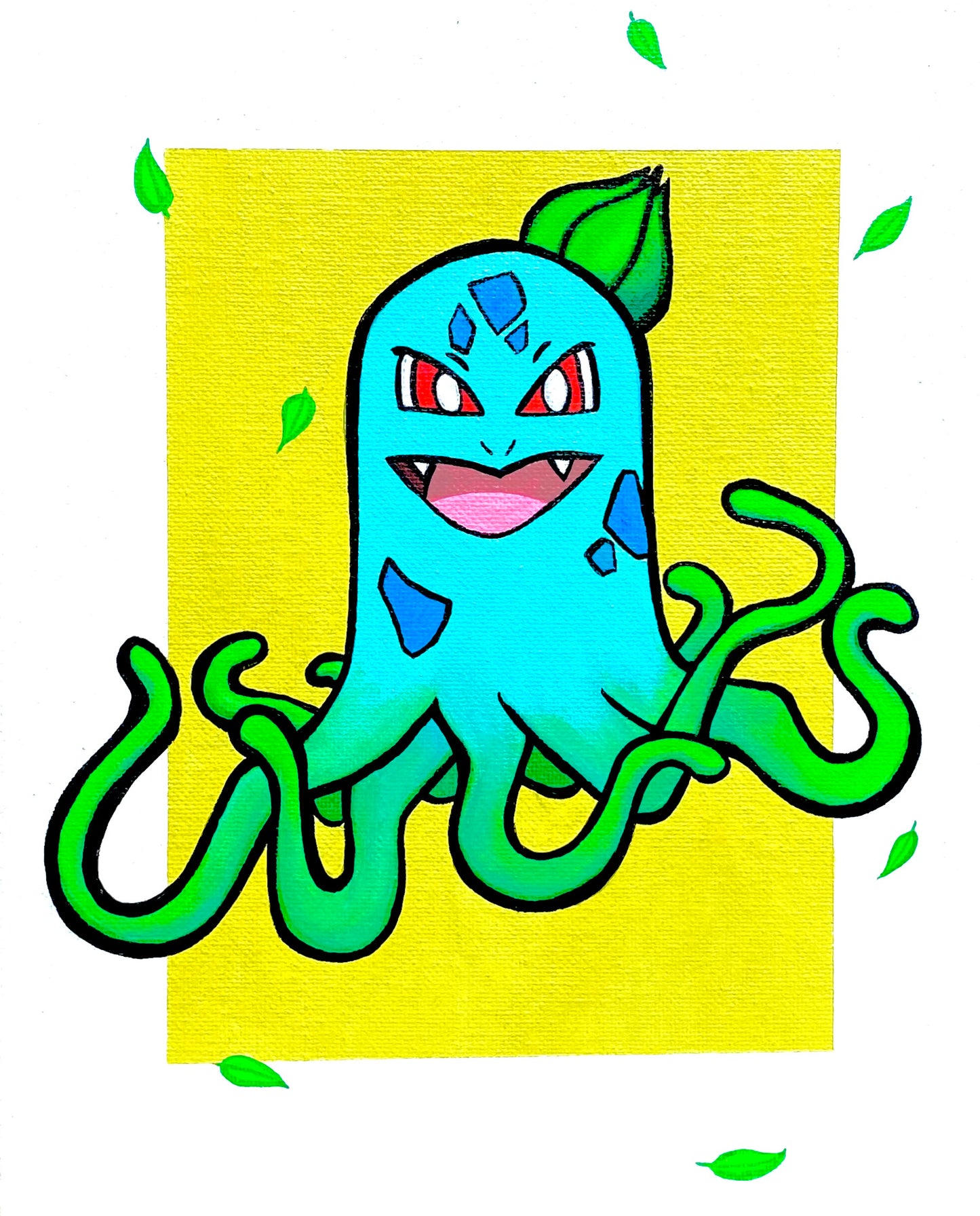 Bulbasaur as a Ghost - Bulboo - Print