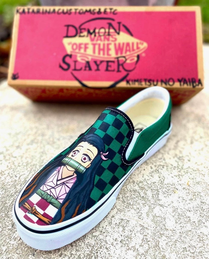 Tanjiro and Nezuko - Demon Slayer - Vans - W 9