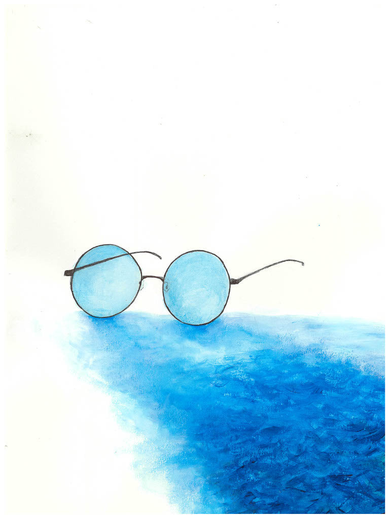 Shades of Blue - Print