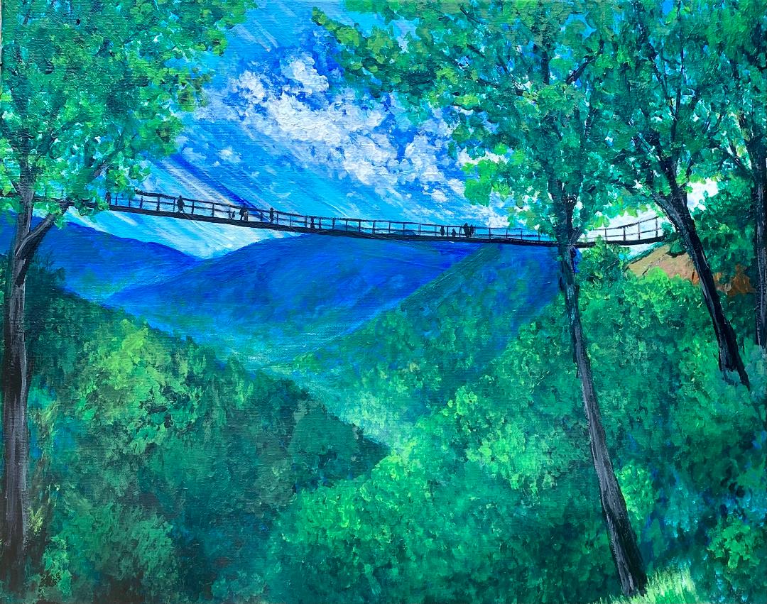 Sky Bridge Gatlinburg TN - Print